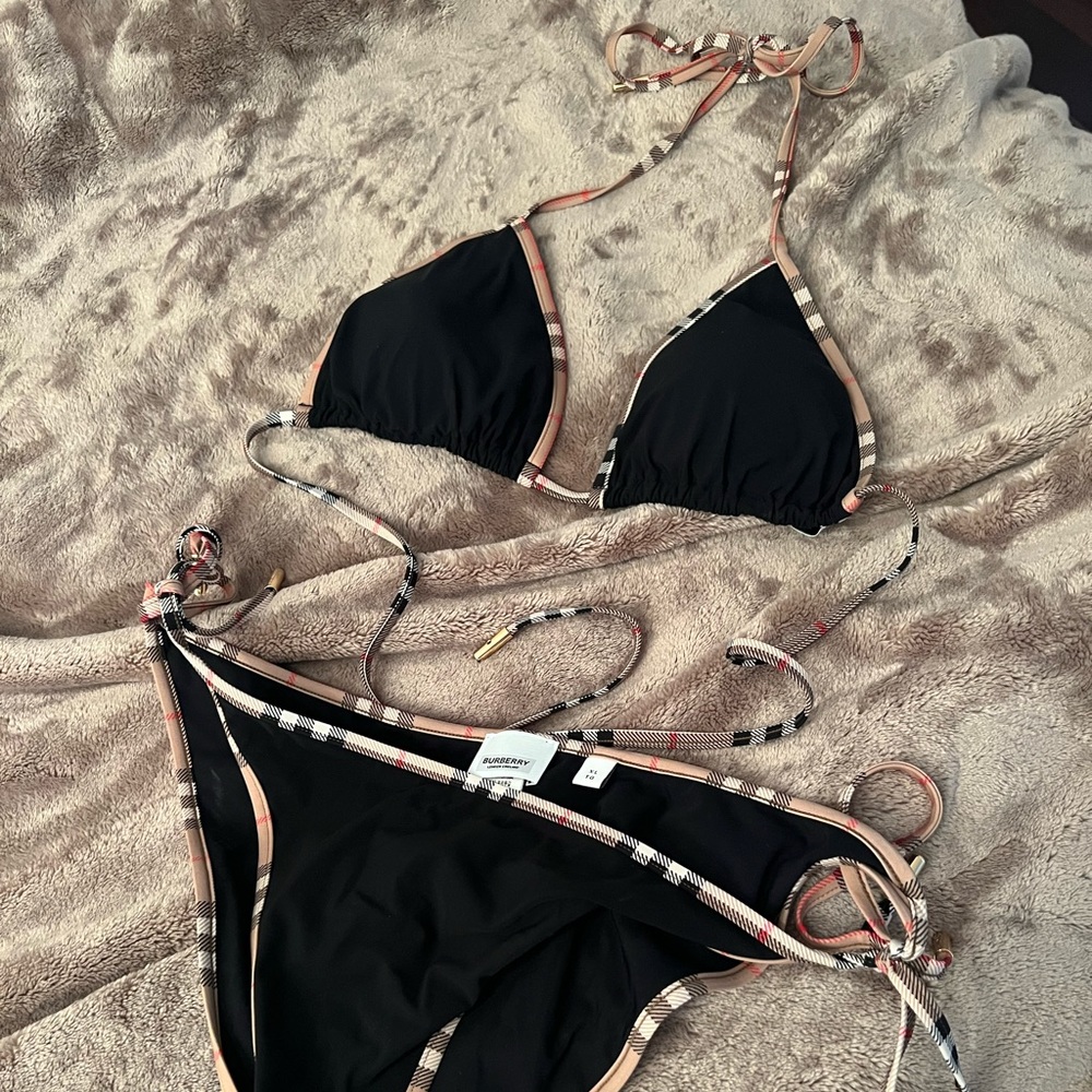 Burberry String Triangle Bikini XL